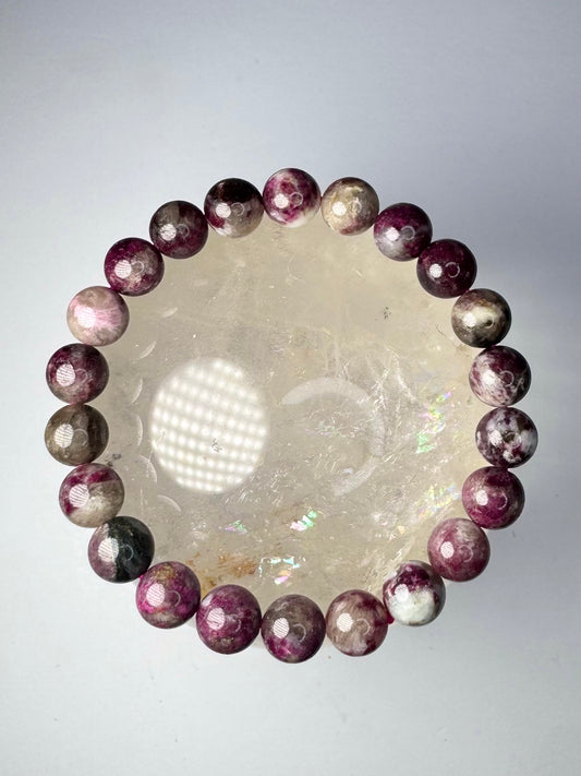 Pink/Purple Tourmaline Bracelet