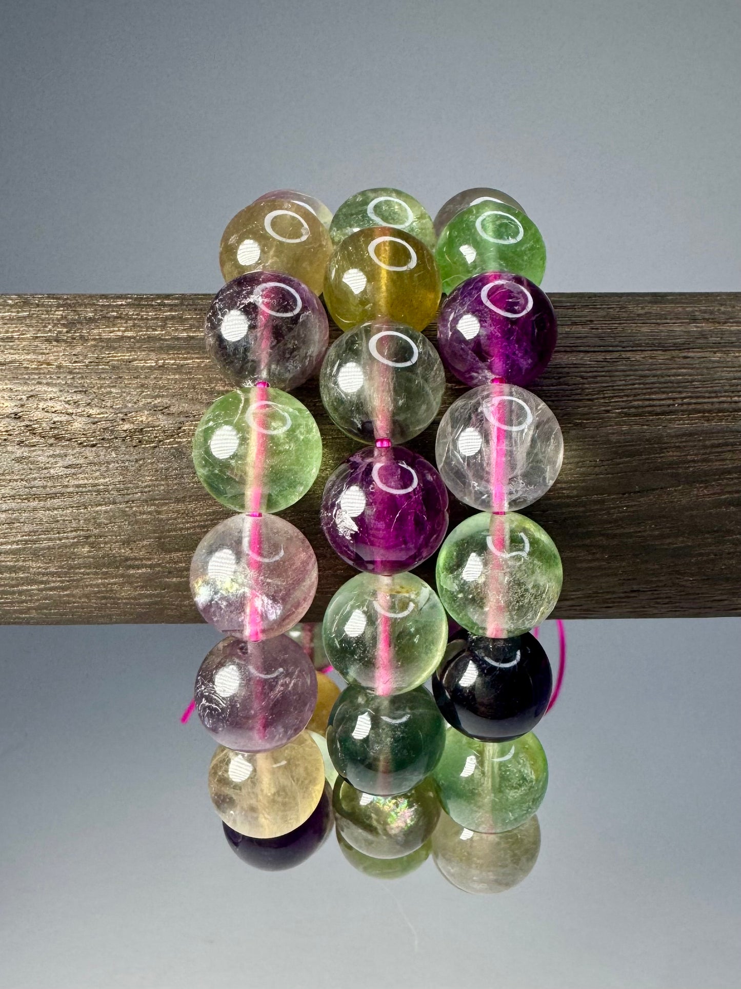 High Quality Rainbow Fluorite Bracelet