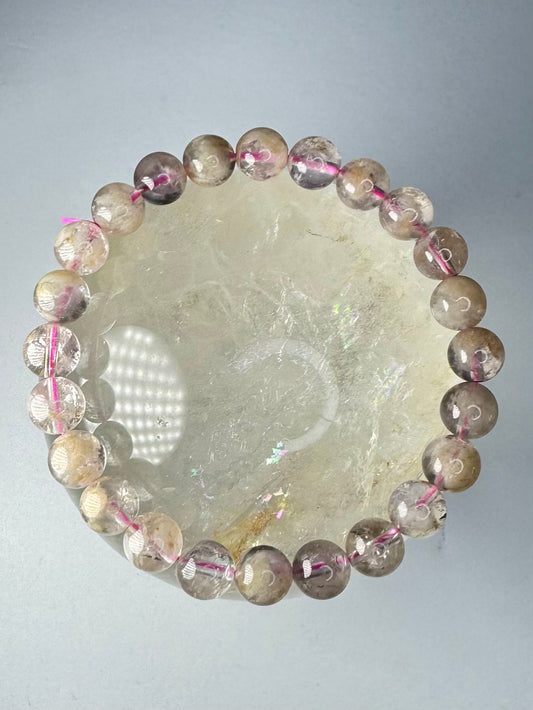 White Garden Quartz Bracelet