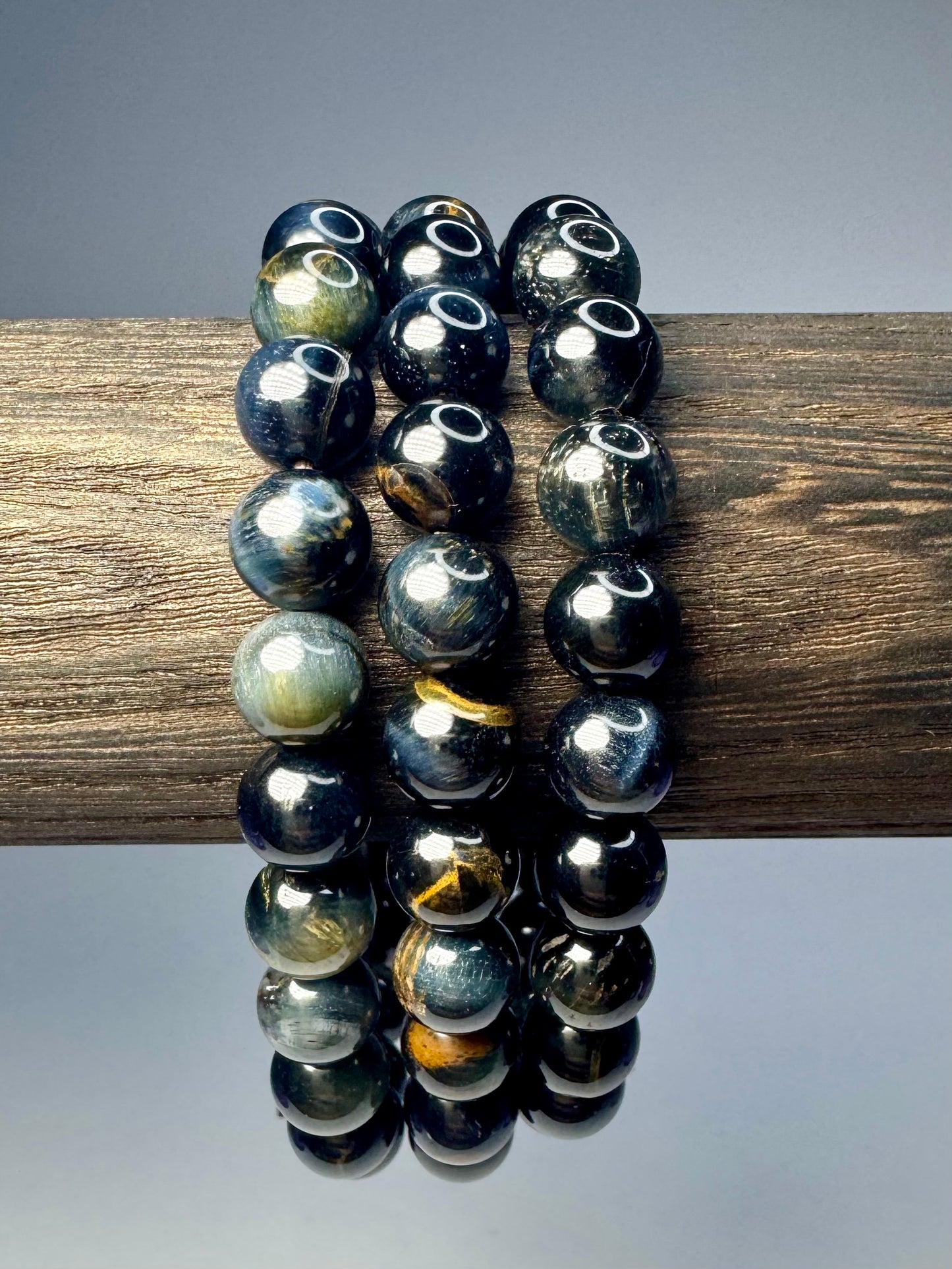 Blue Tigers Eye Bracelet