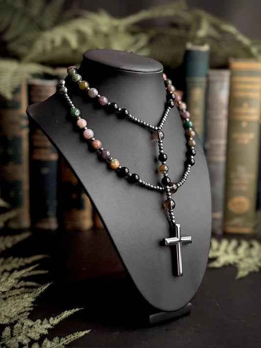 Crystal Beaded Rosary - Multiple Options Available
