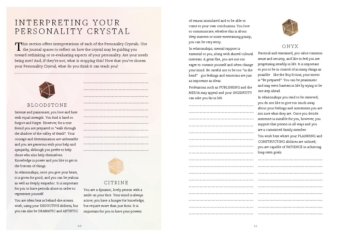 Your Crystals, Your Journey, Your Journal: Find Your Crystal Code