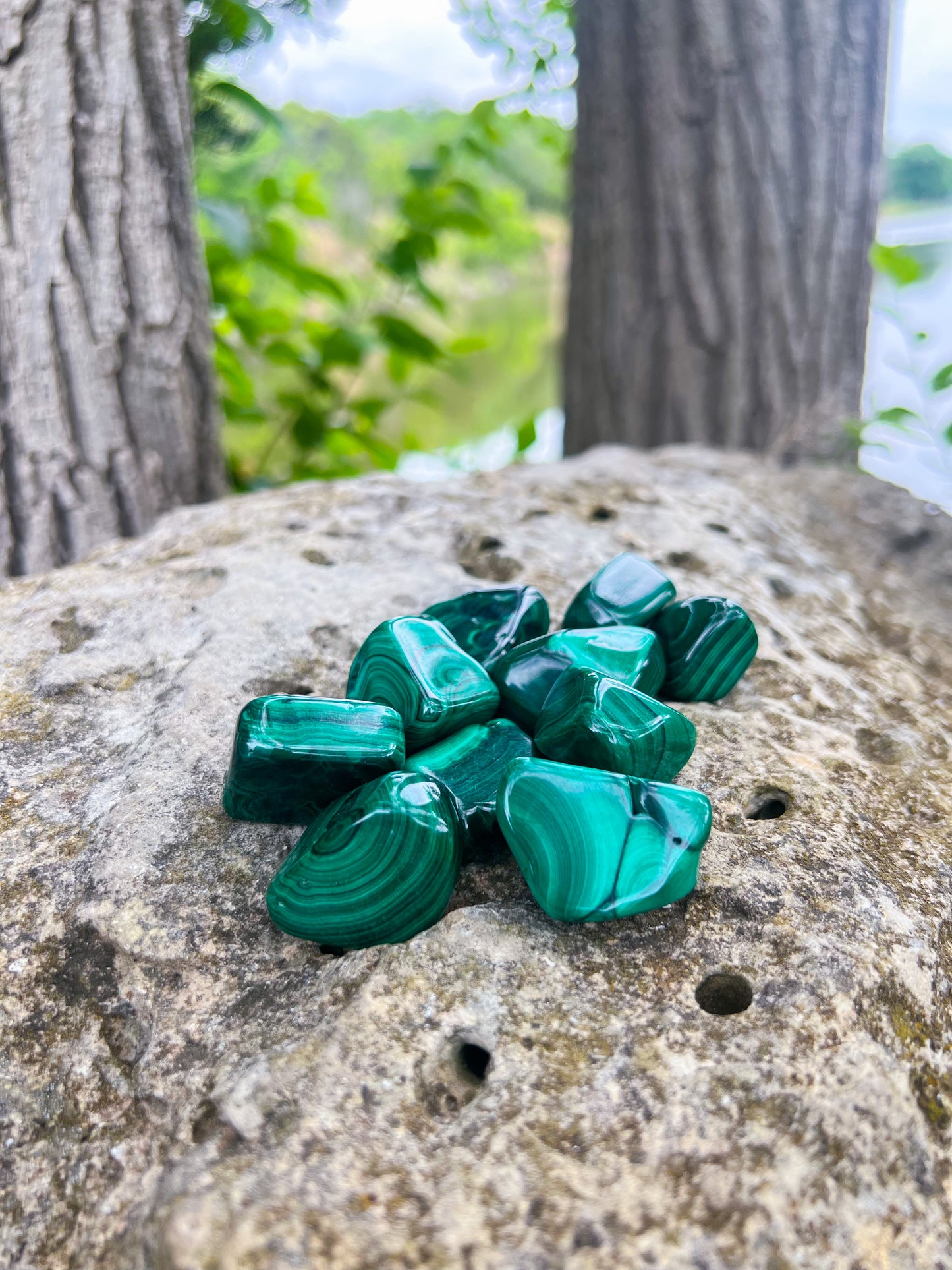 Malachite Tumbles