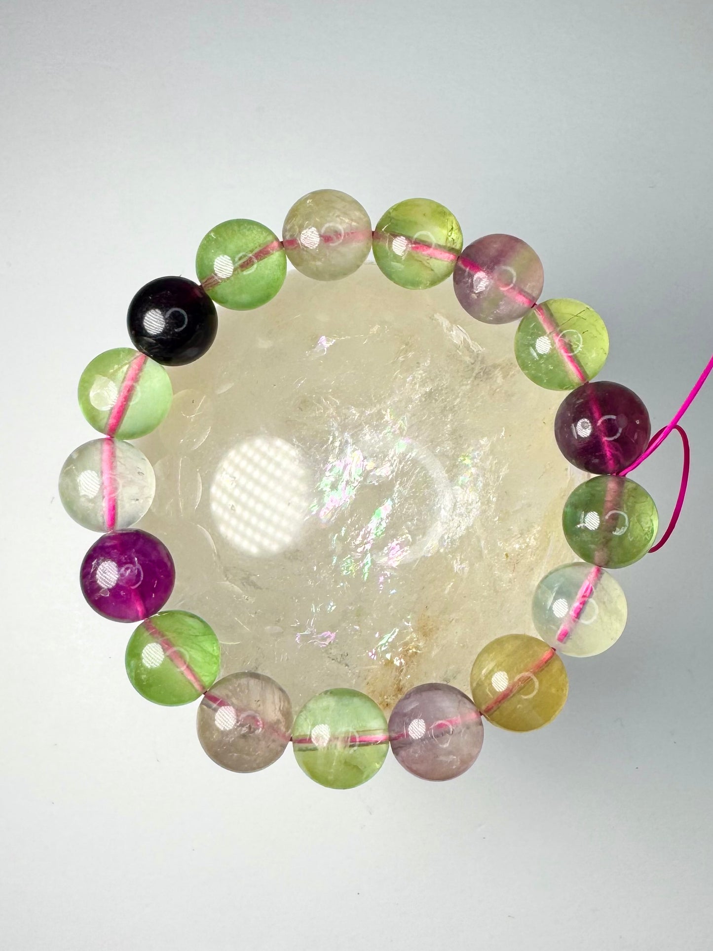 High Quality Rainbow Fluorite Bracelet