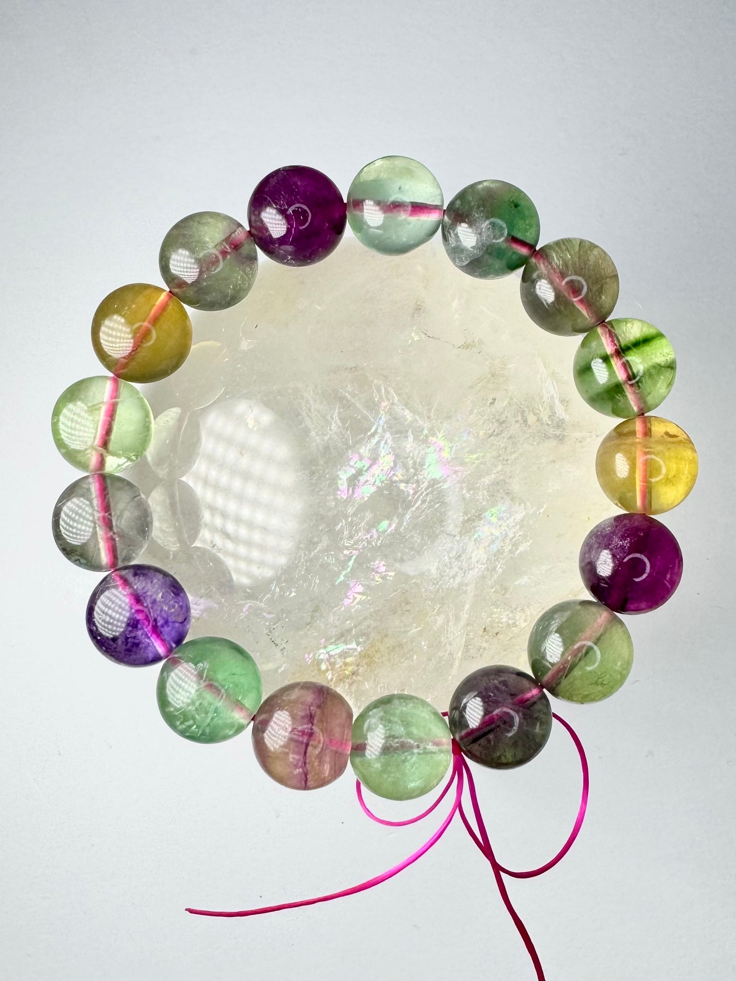 High Quality Rainbow Fluorite Bracelet