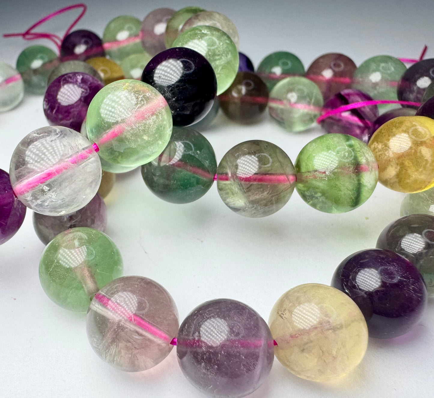 High Quality Rainbow Fluorite Bracelet