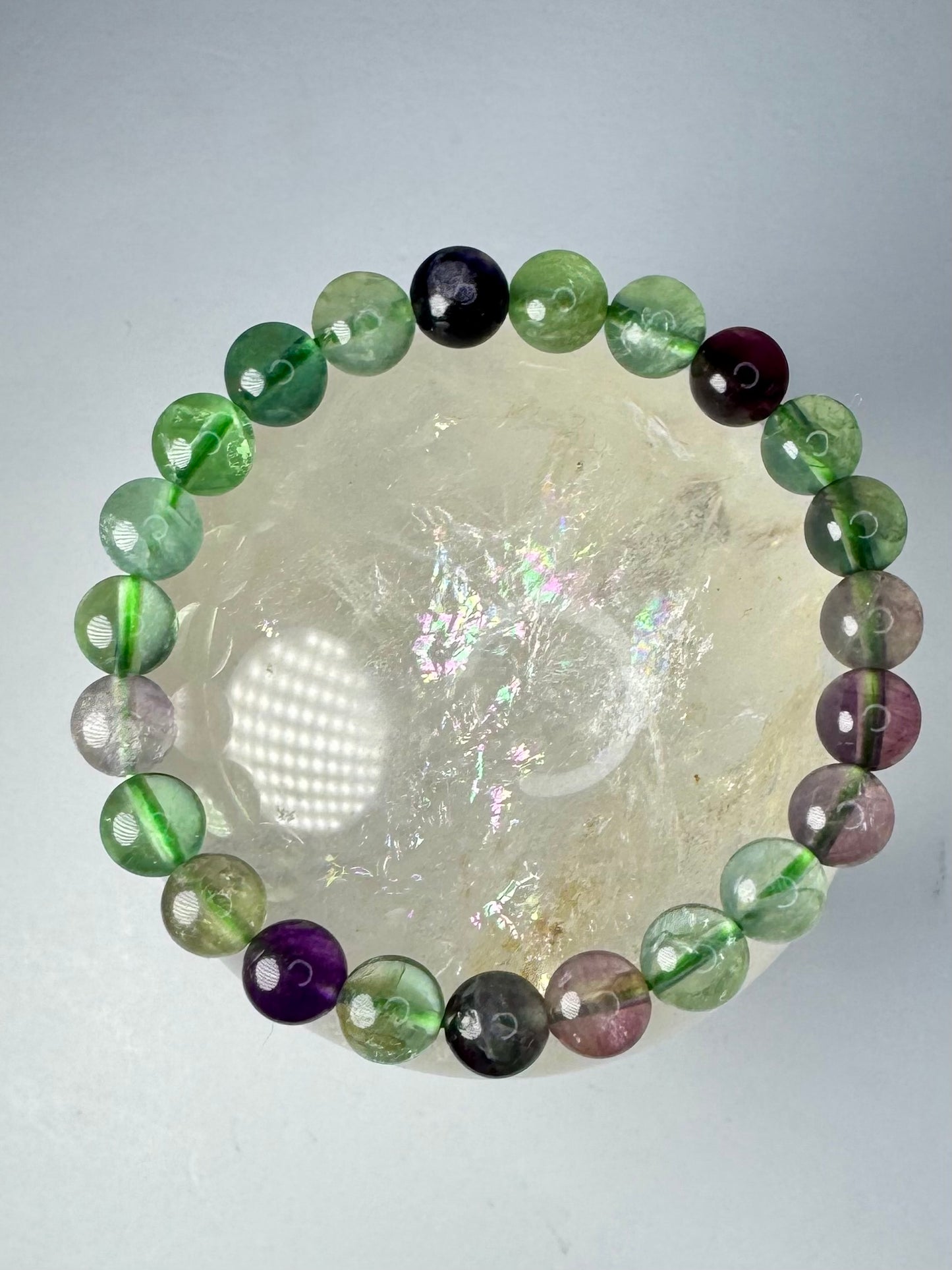 Rainbow Fluorite Bracelet