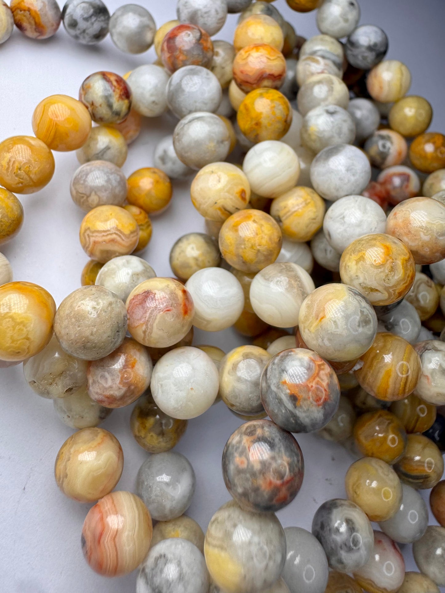 Crazy Lace Agate Bracelet