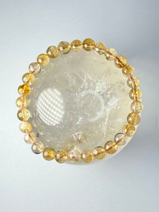 Citrine (Heat Treated Amethyst) Bracelet