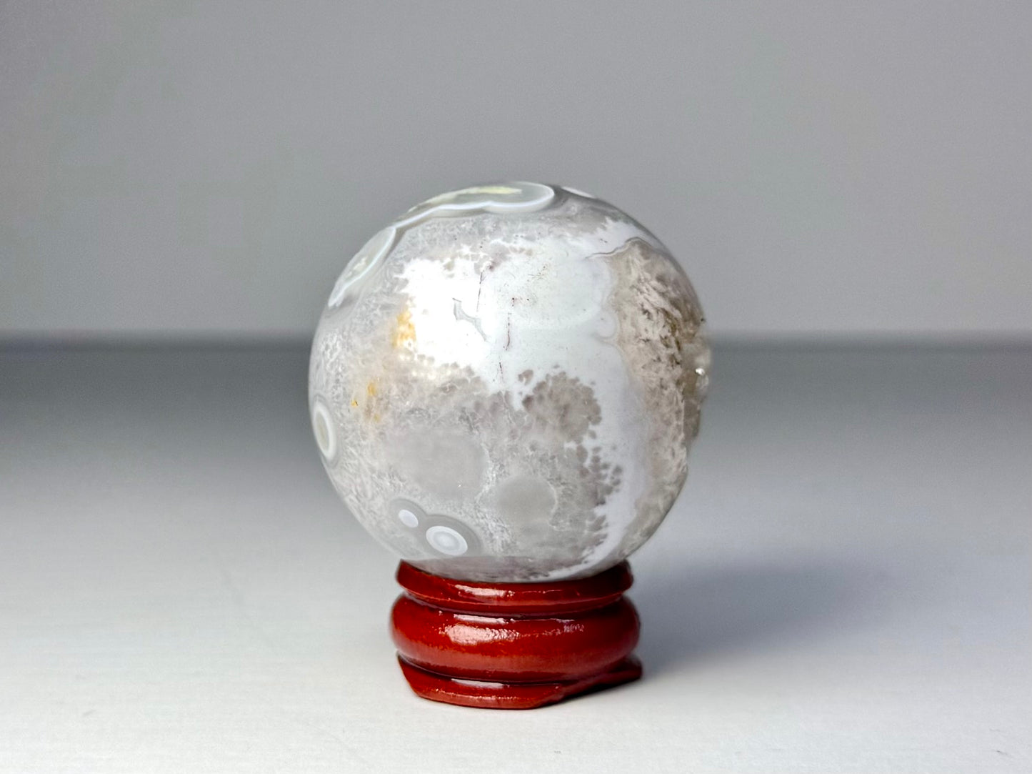 Mozambique Pink Agate Sphere - E