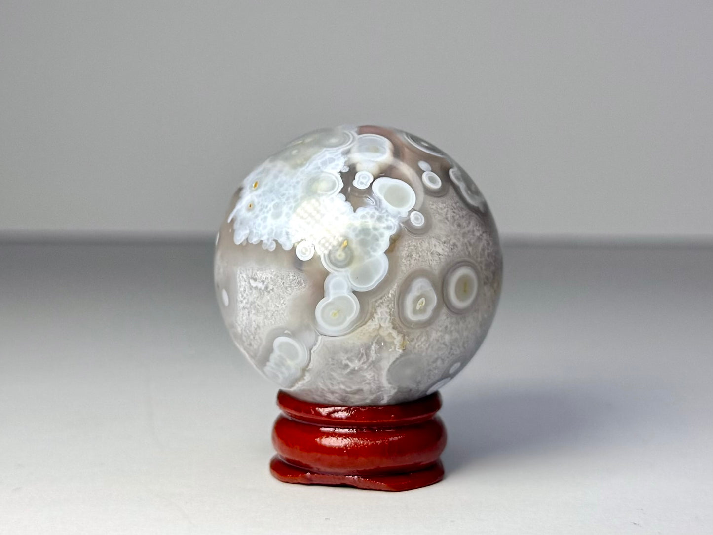 Mozambique Pink Agate Sphere - E