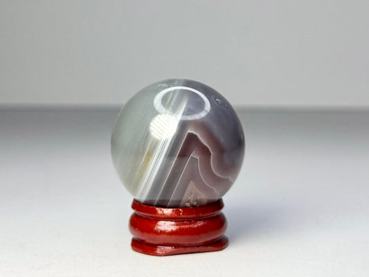 Mozambique Pink Agate Sphere - G