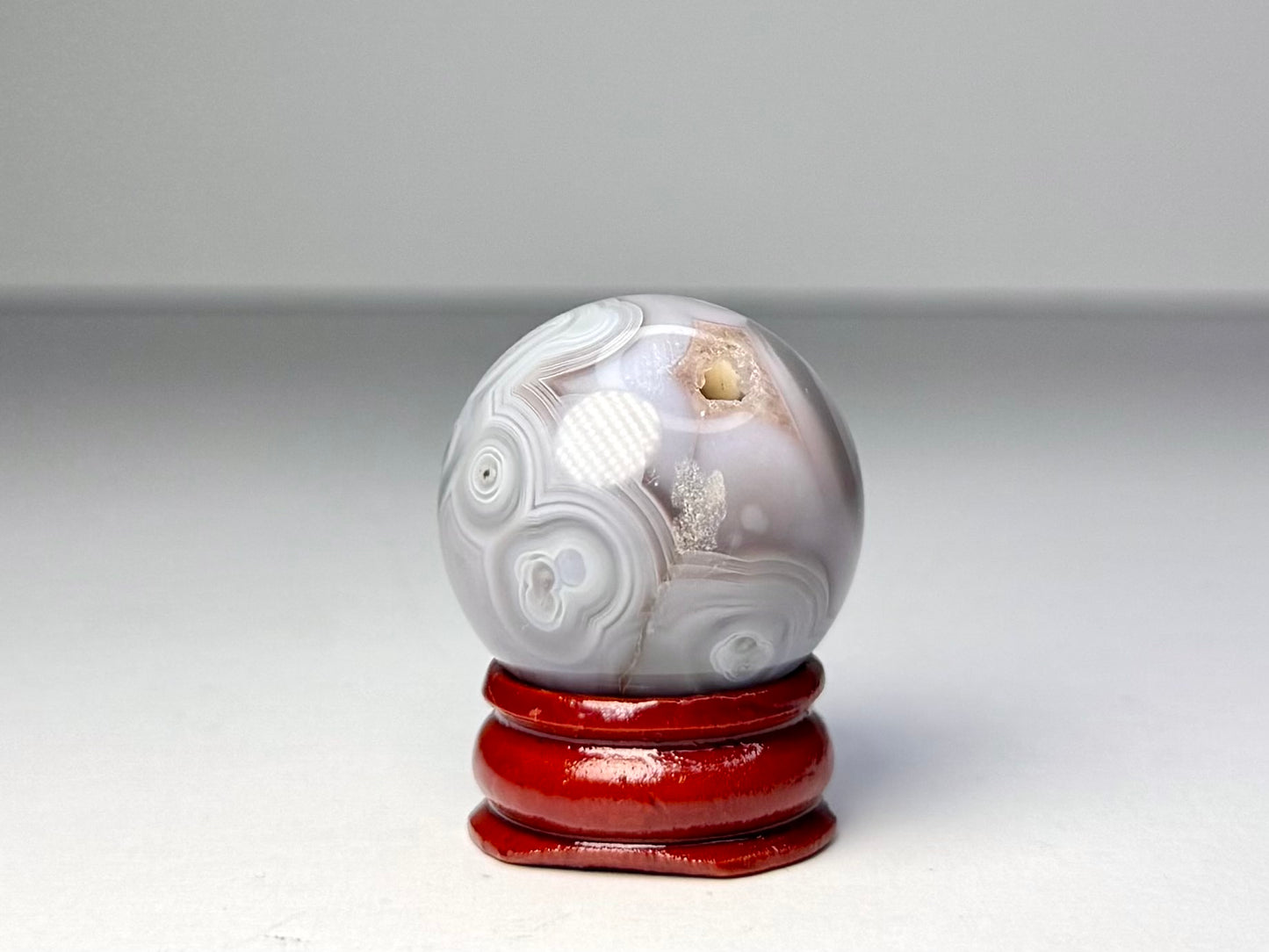 Mozambique Pink Agate Sphere - I