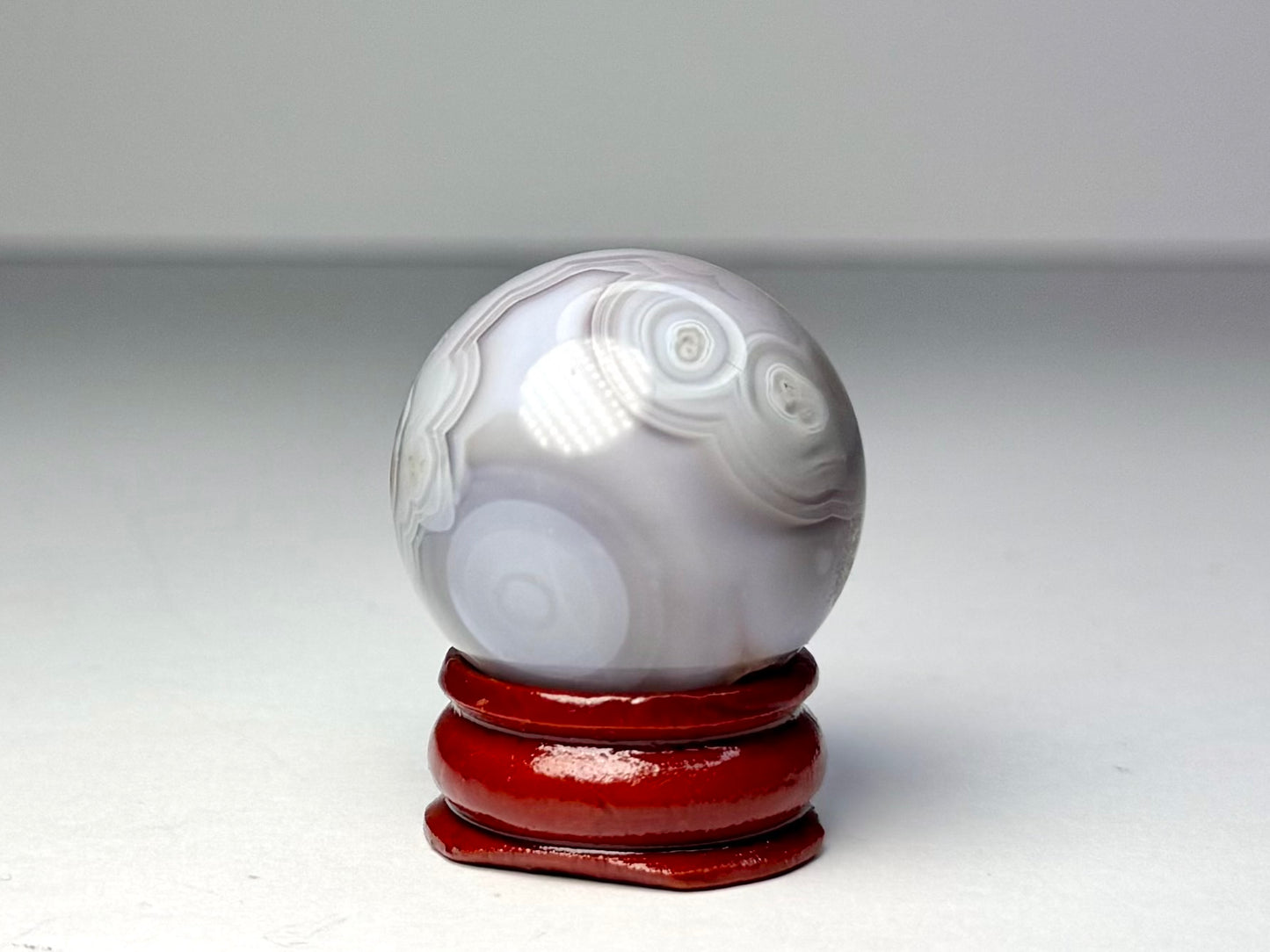 Mozambique Pink Agate Sphere - I