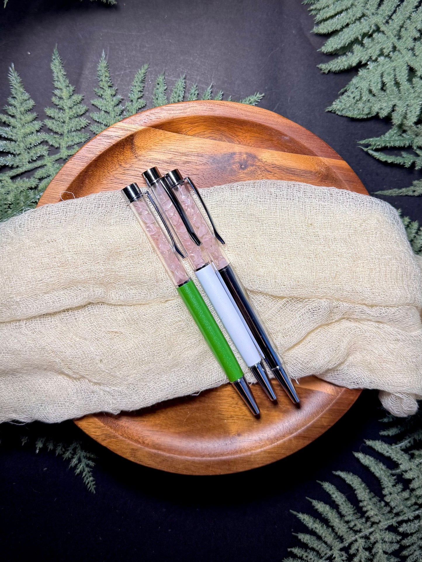 Crystal Chip Pen - Black Ink