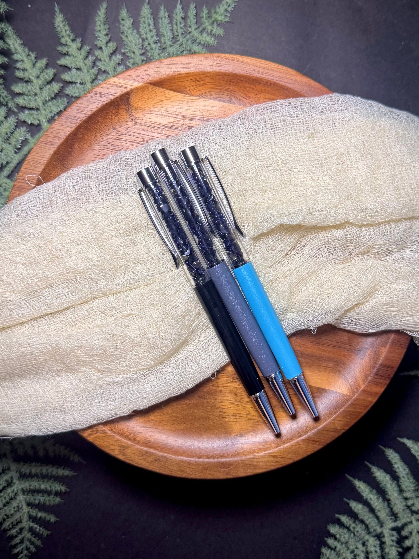 Crystal Chip Pen - Black Ink