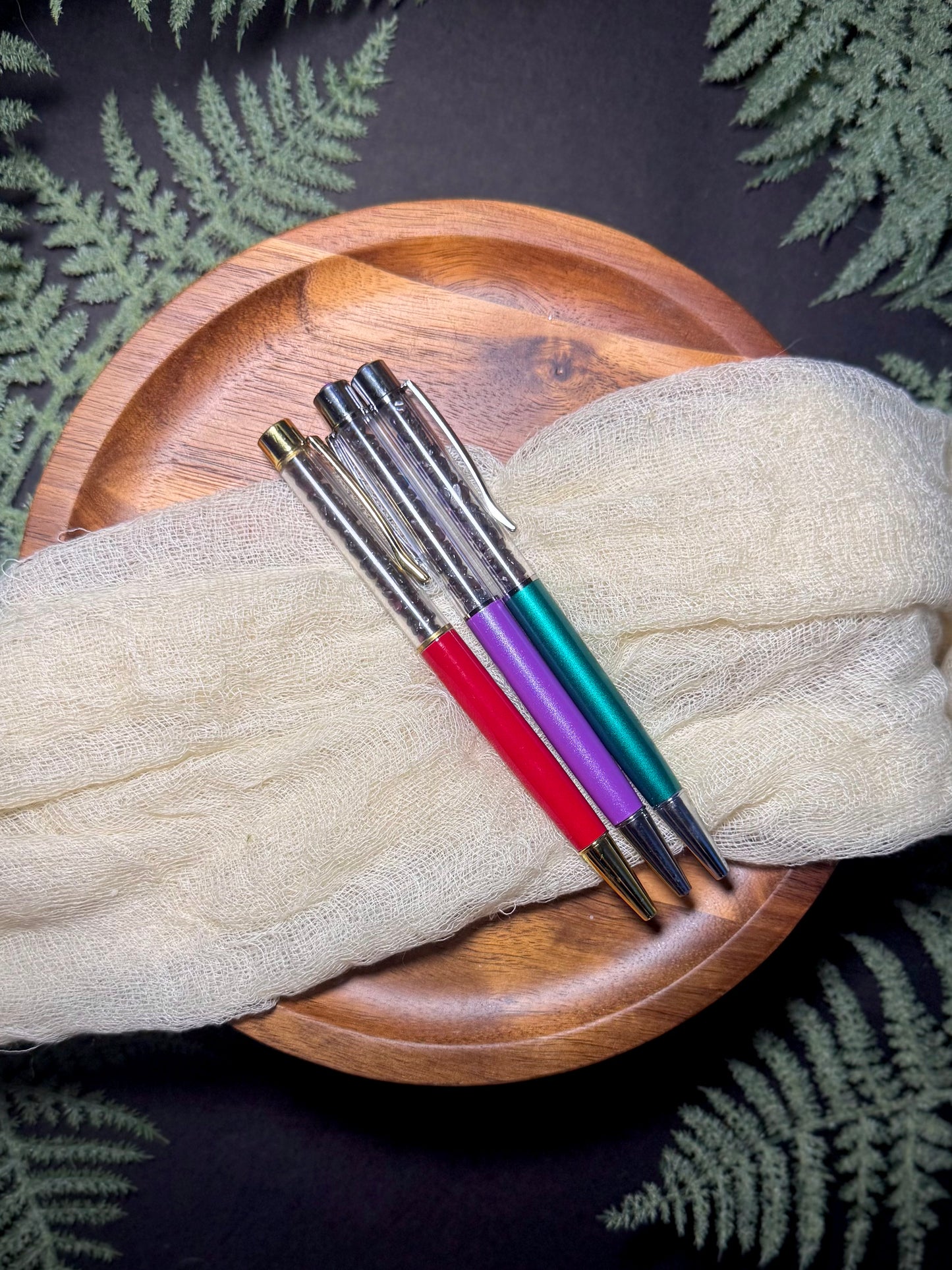 Crystal Chip Pen - Black Ink