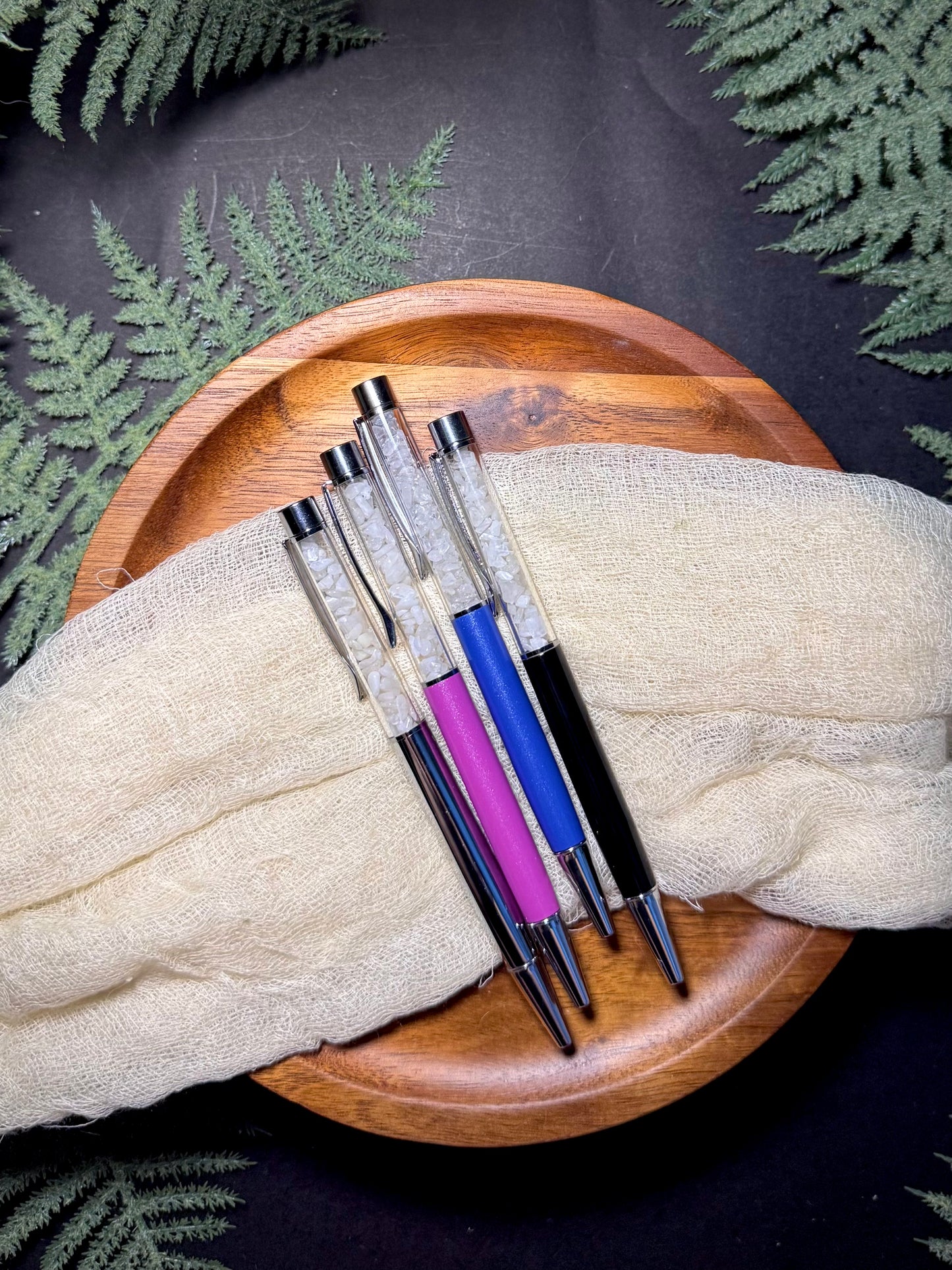 Crystal Chip Pen - Black Ink