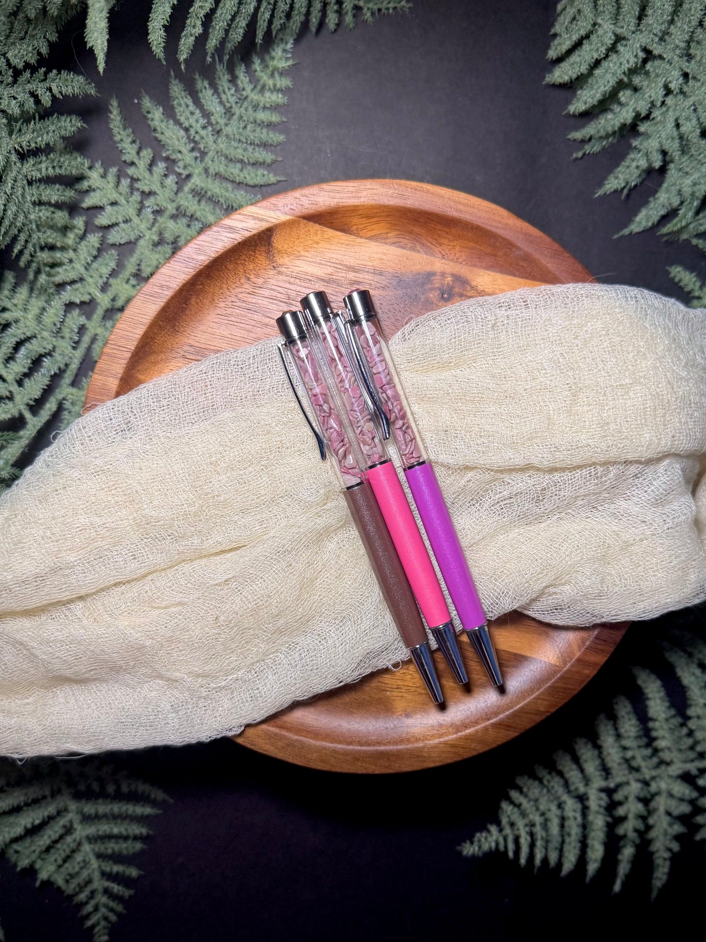 Crystal Chip Pen - Black Ink
