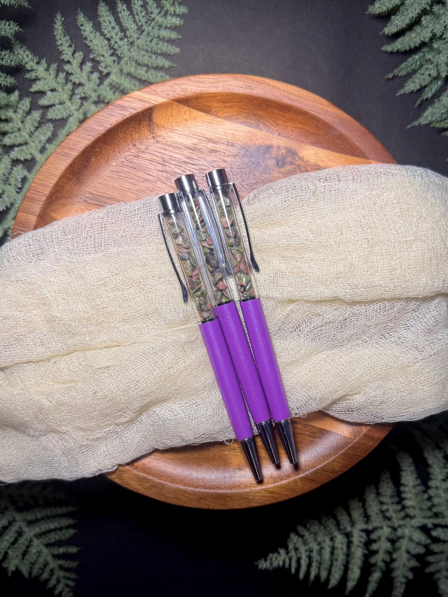 Crystal Chip Pen - Black Ink